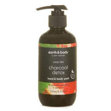 earth & body | Charcoal Detox Hand & Body Wash 250ml 